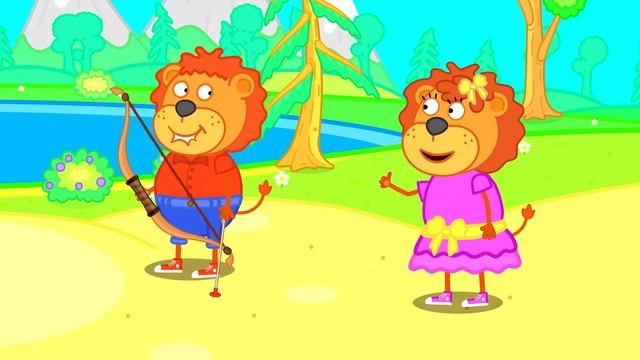 Lion Family ? Growth Measurement | Cartoon For Kids