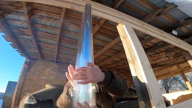 МЯГКИЕ ОКНА В НАВЕС ! [Жизнь в деревне] смотреть онлайн