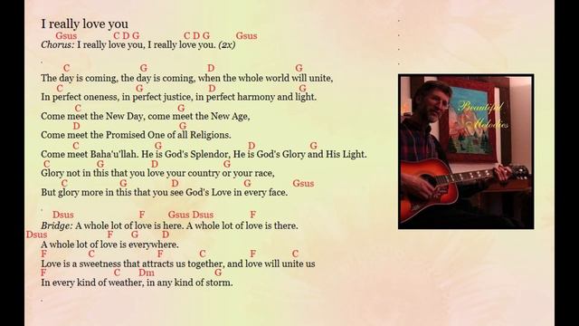 I really love you song by Jim Styan (with chords) смотреть онлайн