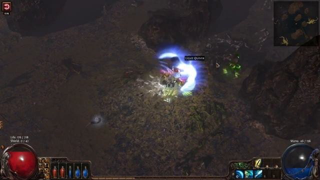 Path of Exile - Walkthrough Gameplay Part 5 - Act 1 - The Coves, Cavern of Wrath | WikiGameGuides смотреть онлайн