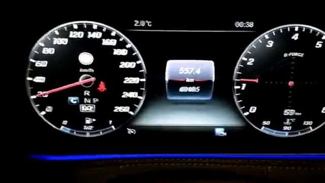 Остановка пробега Mercedes Benz W222 2018