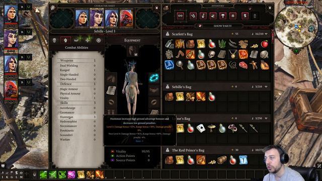 Divinity Original Sin 2 Character Stats Part 2 Combat Abilities смотреть онлайн