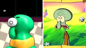 Spongebob Vs Among Us Funny Animation