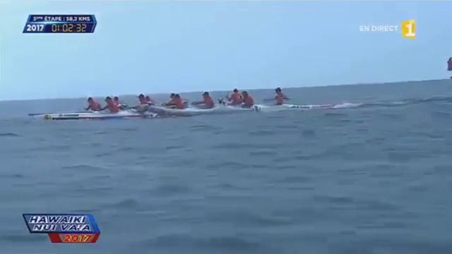 HKN2017 Etape 3 : bataille entre Air Tahiti et Paddling connection - 03/11/2017 смотреть онлайн