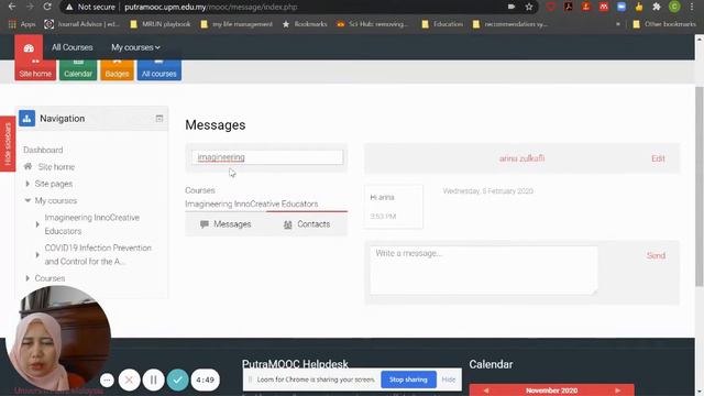 PutraMOOC || Tutorial to login, enroll, message, set preferences and participate in PutraMOOC смотреть онлайн