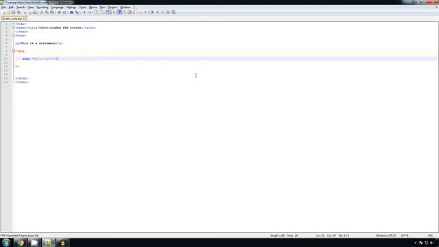 Outputting Text in PHP | TutorialsBee смотреть онлайн