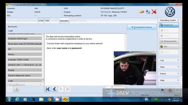 ODIS Reflash смотреть онлайн