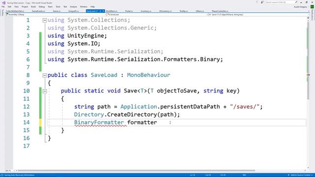 Advanced Saving in Unity - Part 1 смотреть онлайн