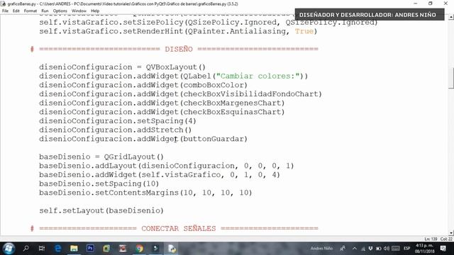 Gráfico de barras (Bar Chart) con Python y PyQt5 смотреть онлайн