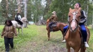 Поход в горы на лошади. Башкирия. Урал.