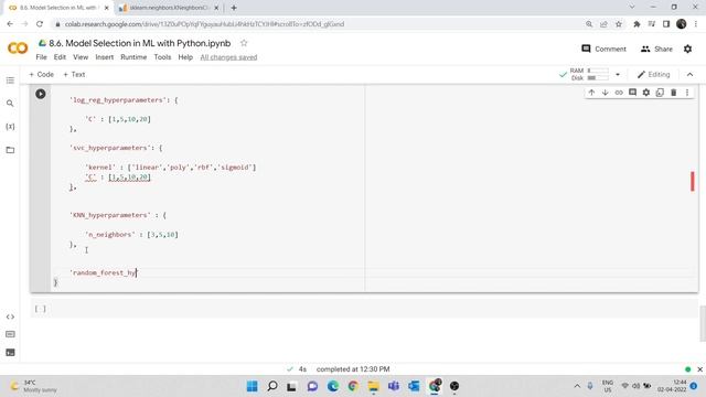 8.6. Model Selection in Machine Learning with Python | Choosing the right Machine Learning model смотреть онлайн