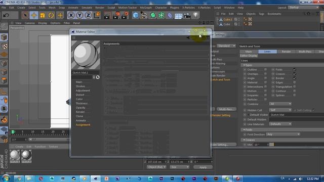 How to Modeling Laptop For Render with Sketch and Toon in C4D смотреть онлайн