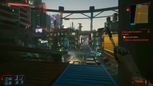 Cyberpunk 2077 - Stealth Combat Gameplay смотреть онлайн