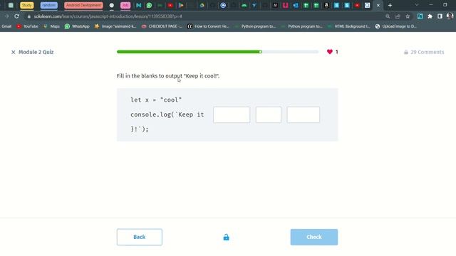 Module 2 quiz смотреть онлайн