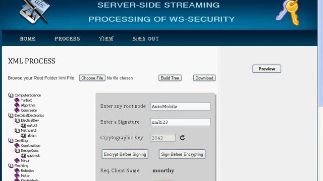 Server Side Streaming Processing of WS Security смотреть онлайн