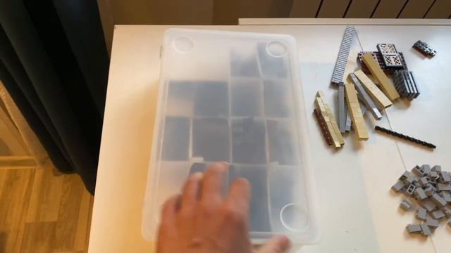 Мои кейсы для хранения деталей Лего (обзор). Разбор конструктора лего по деталям смотреть онлайн