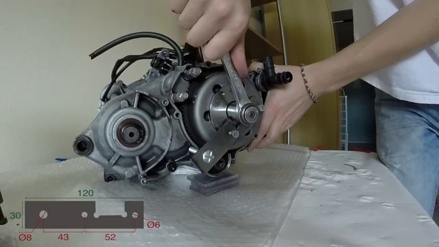 [Aprilia RS - Rotax 122] Flywheel Magneto Removal