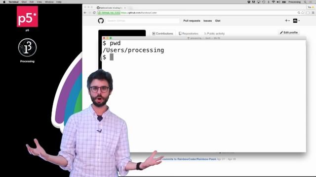 1.5: Intro to the Command Line - Git and GitHub for Poets смотреть онлайн