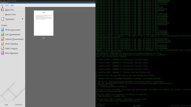 Libreoffice 5.0.1.2 crash (FIXED) смотреть онлайн
