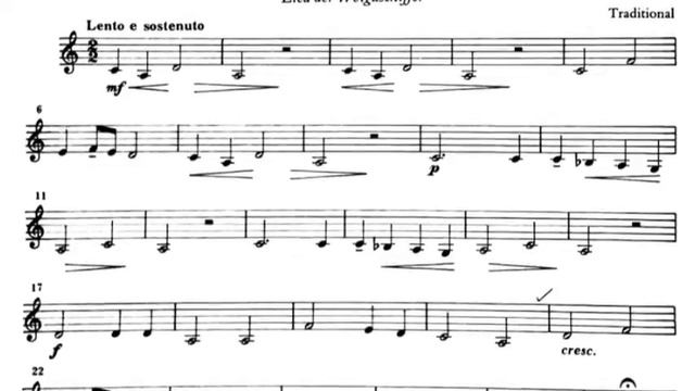 Song of the Volga Boatman for Clarinet and Piano смотреть онлайн