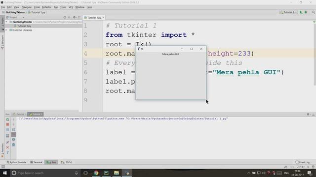 Setting Minsize, Maxsize and geometry in Tkinter - Python GUI using Tkinter In Hindi #3 смотреть онлайн