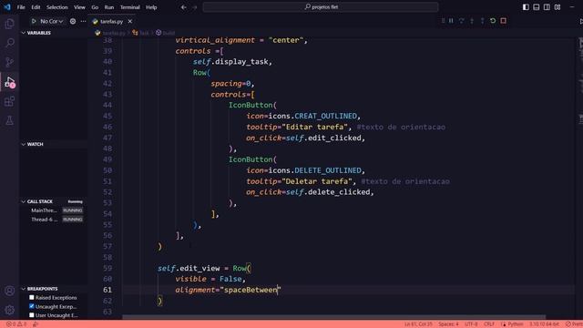 Projeto To-Do (Tarefas - CRUD) || #python #flet смотреть онлайн