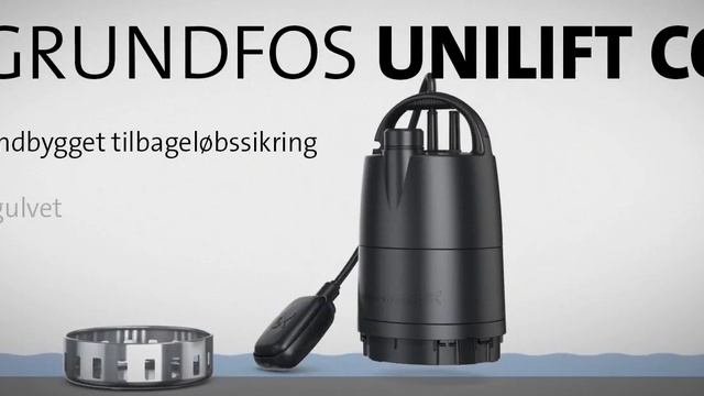 Grundfos UNILIFT CC med horisontal og vertikal udgang 2018 смотреть онлайн