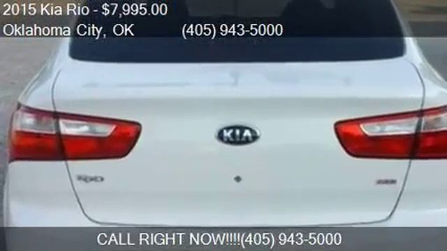 2015 Kia Rio LX 4dr Sedan 6A for sale in Oklahoma City, OK 7 смотреть онлайн