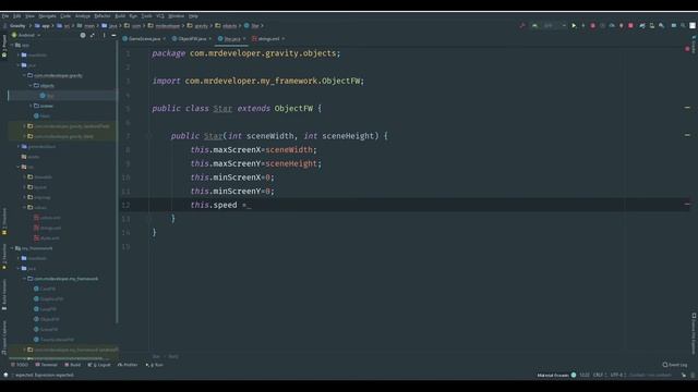 Урок 5. Создаем режимы игровой сцены и задний фон. Создание игры для Android на Java. смотреть онлайн