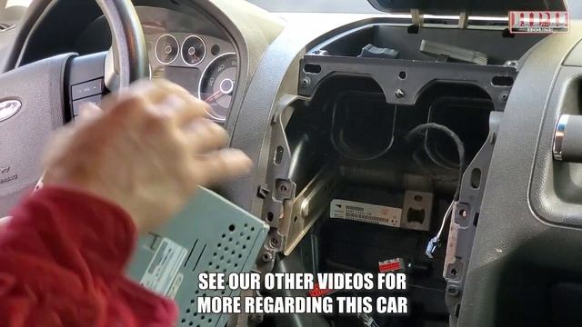 ?? 2008 2009 Ford Taurus X Factory Radio Stereo Audio Head Remove & Replace Lots More Vids Here смотреть онлайн