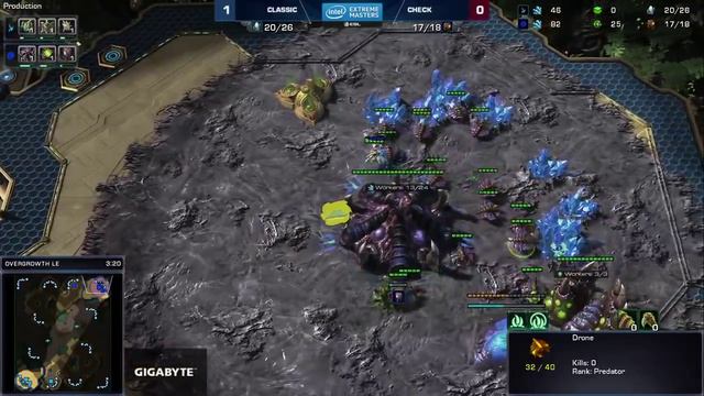 StarCraft 2 - Classic vs. Check (PvZ) - IEM 2015 Taipei - Group B смотреть онлайн
