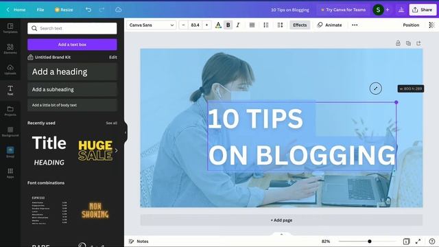 How to Design Featured Image For WordPress Blog Using Canva in 5 Mins смотреть онлайн
