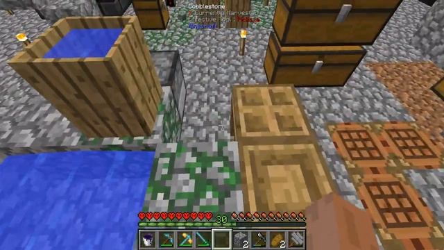 Day 2-первый квест выполнен | FTB Infinity Evolved Skyblock смотреть онлайн