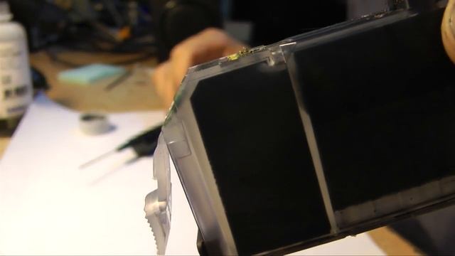 Заправка двухкамерного струйного картриджа смотреть онлайн