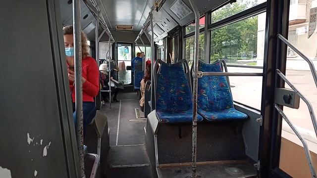 Поездка на троллейбусе ЛАЗ Е183Д1 [203] смотреть онлайн