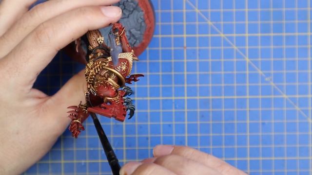 How to Speed Paint New Avatar of Khaine for Warhammer 40k Eldar! смотреть онлайн