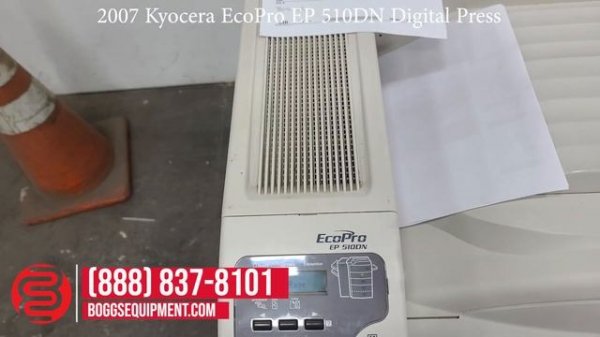 2007 Kyocera EcoPro EP 510DN Digital Press - 010924000343A