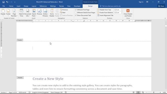 Word: Insert the File Location in Footer of a Document смотреть онлайн