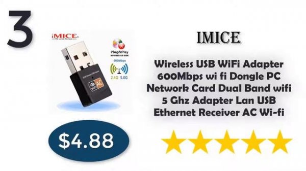 Top 5 Usb Wireless Adapter For PC