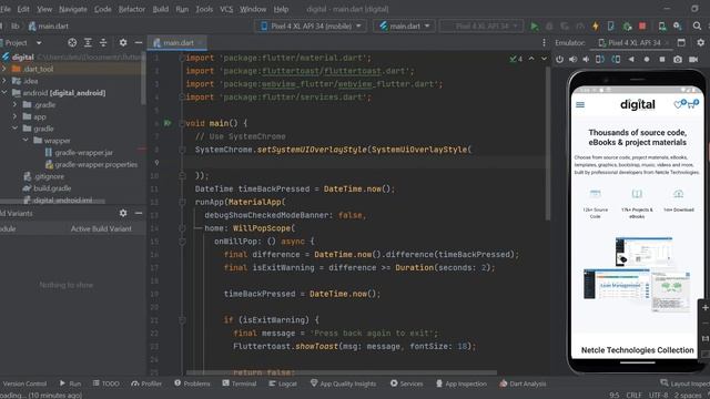 How to Change Status Bar Color in Flutter смотреть онлайн