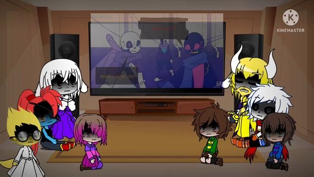 Undertale reacts to King Multiverse VS Error 404 смотреть онлайн