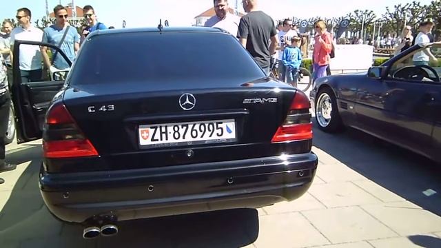 Mercedes W202 C43 AMG смотреть онлайн