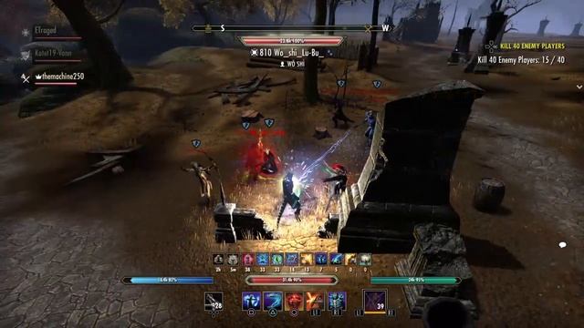 ESO: Stonethorn PVP - Immortal Permablock Necro tank build test vs DC смотреть онлайн