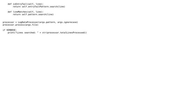Code Review: Python log entry search utility смотреть онлайн