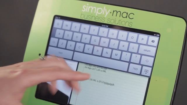 Accessing an iPad Virtual Keyboard : iPad Tips смотреть онлайн
