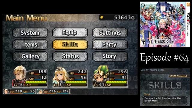 Let's Play Radiant Historia (3DS) #64 - Beast Mode смотреть онлайн