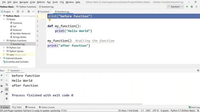 Python Functions | #15 Python Tamil Tutorial for Beginners смотреть онлайн