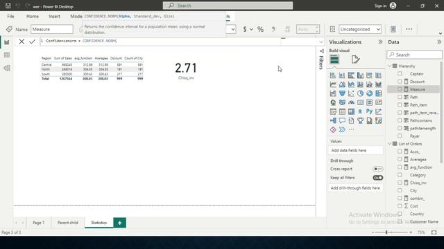 Confidence.Norm DAX Function in Power BI - Learning Power Bi 2023 смотреть онлайн