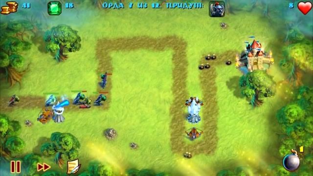 Дальний Лес, Уровень 3 (Towers N' Trolls, Прохождение) смотреть онлайн