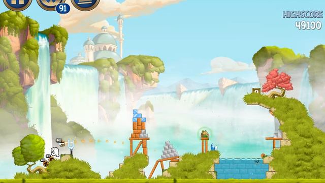 Angry Birds Star Wars 2.Уровень 1-5. смотреть онлайн